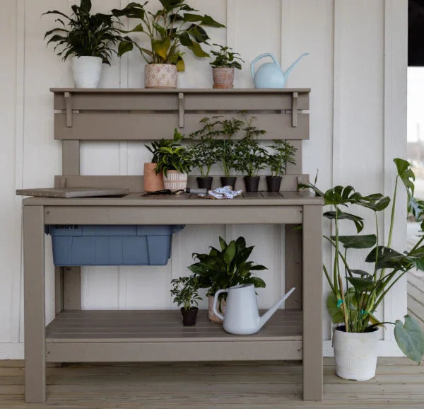 Banc de rempotage d'extérieur pour jardin