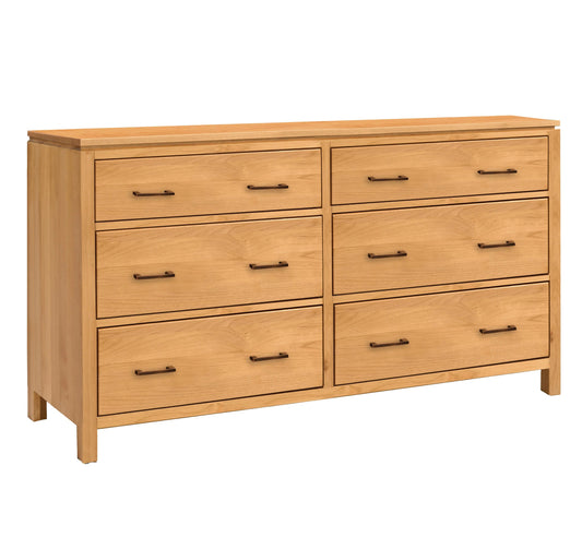 2 Commode Ouest à 6 tiroirs