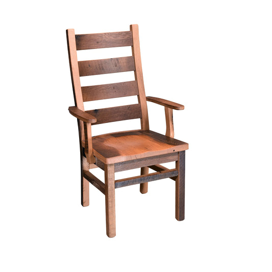 Fauteuil à dossier en échelle
