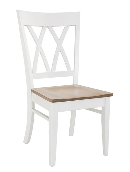 Ensemble de salle à manger avec table à pieds torsadés et chaise Emmett