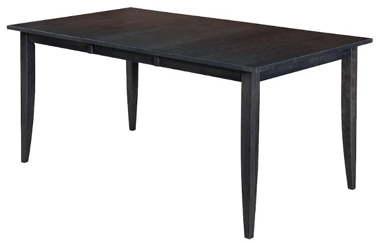 Ensemble de salle à manger avec table à pieds courbés et chaise Carter